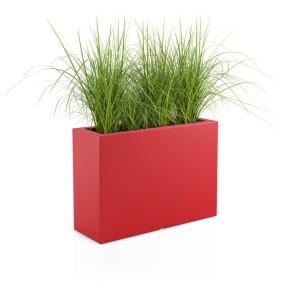 Donica Lungo Grande czerwona + roślina.jpg