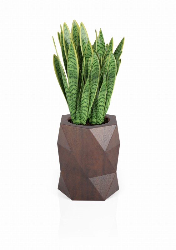 Geometryczna designerska donica do salonu Modena