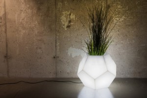 Donica do salonu Alma podświetlana LED