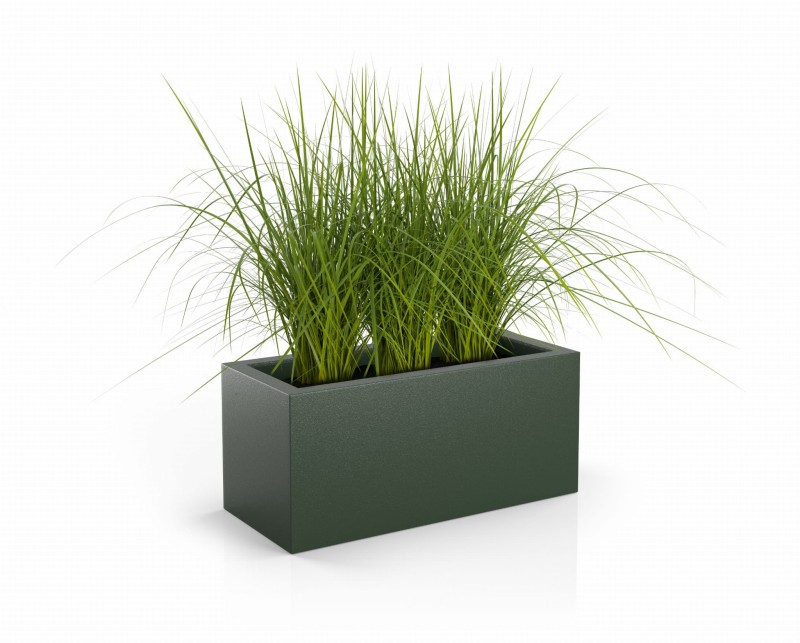 Donica Long butelkowa zieleń + roślina.jpg