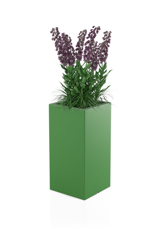Donica Tower pot limonka + roślina.jpg