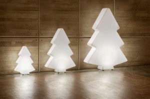Zestaw Świąteczny LED  barwa zimna Choinki H:60 & H:100 & H:140